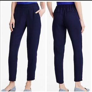 J. Crew Black Drapey Pull On Pants Size 00